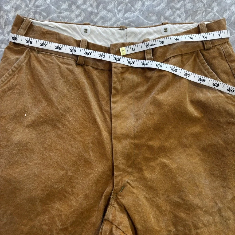Duxbak Canvas Hunting Pants‎ Vintage 1950s 32x30